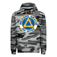 Slate Camo rickson gracie jiu jitsu Premium Hoodie - ArtMosaic