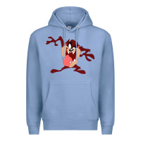 Colony Blue tasmanian devil cartoon character Premium Hoodie - ArtMosaic