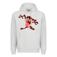 Dove Grey tasmanian devil cartoon character Premium Hoodie - ArtMosaic