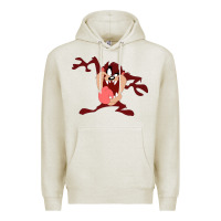 Oatmeal Heather tasmanian devil cartoon character Premium Hoodie - ArtMosaic
