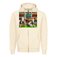 Sandshell So Legend Dairy Zipper Hoodie - LillyAllenDesigns