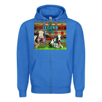 True Royal So Legend Dairy Zipper Hoodie - LillyAllenDesigns