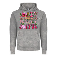 Cloud Rock jolly happy joyful pink christmas Vintage Hoodie - CowGirlArtShop