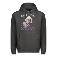 Charcoal Heather Hard Times Daddy Premium Hoodie - trangStudio