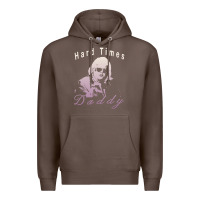 Coffee Hard Times Daddy Premium Hoodie - trangStudio