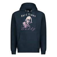 Navy Hard Times Daddy Premium Hoodie - trangStudio