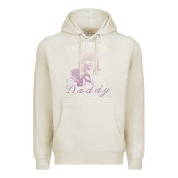 Oatmeal Heather Hard Times Daddy Premium Hoodie - trangStudio