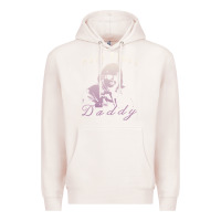 Pale Pink Hard Times Daddy Premium Hoodie - trangStudio
