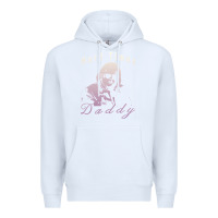 White Hard Times Daddy Premium Hoodie - trangStudio