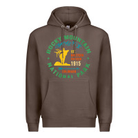 Coffee womens rocky mountain national park hiking travel souvenir novelty v n Premium Hoodie - trangStudio