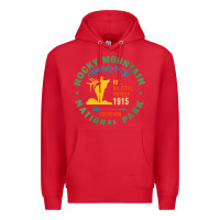 Red womens rocky mountain national park hiking travel souvenir novelty v n Premium Hoodie - trangStudio