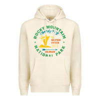 Sandshell womens rocky mountain national park hiking travel souvenir novelty v n Premium Hoodie - trangStudio