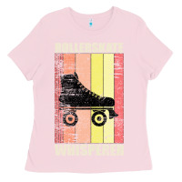 Bubblegum Pink roller skates inlineskates whispere Ladies Tee - Bettercallsaul