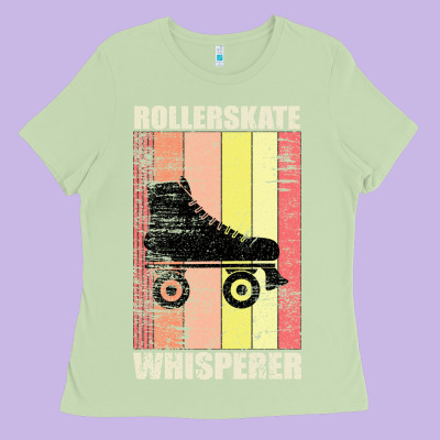 Roller Skates Inlineskates Whispere Ladies Tee Designed By Bettercallsaul