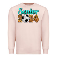 Pale Pink soccer senior 2024 Premium Sweatshirt - BarkalooDesign