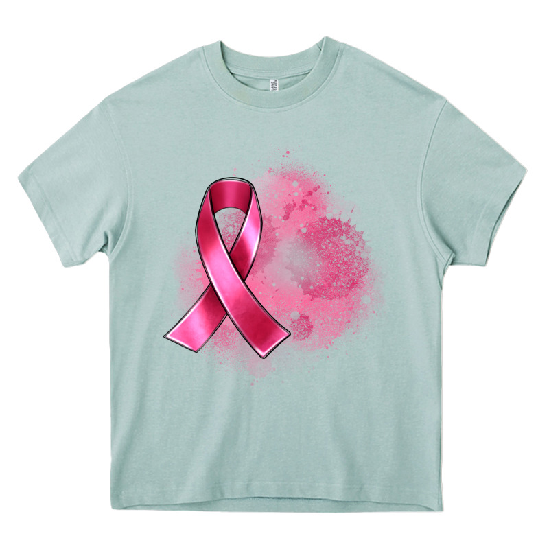 Breast Cancer Custom Name Heavy Core Tee by Artiststas | Teevron