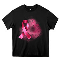 Black breast cancer custom name Heavy Core Tee - Artiststas