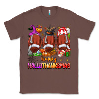 Chestnut happy hallothanksmas football Classic Tee - texasbilliewilder