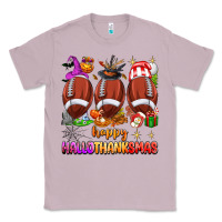 Lilac happy hallothanksmas football Classic Tee - texasbilliewilder