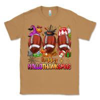 Toasted Coconut happy hallothanksmas football Classic Tee - texasbilliewilder
