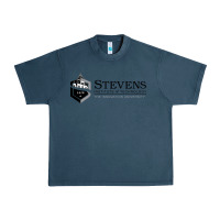 Midnight Navy stevens institute of technology Urban Heavy Tee - SnappyArt