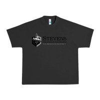 Pigment Black stevens institute of technology Urban Heavy Tee - SnappyArt