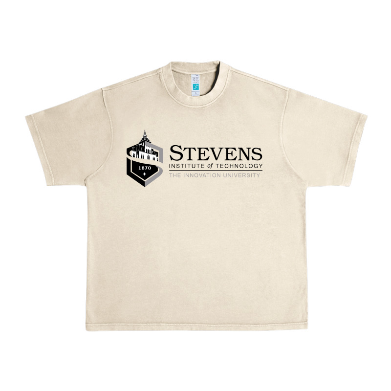 Stevens Institute Of Technology Urban Heavy Tee by SnappyArt | Teevron