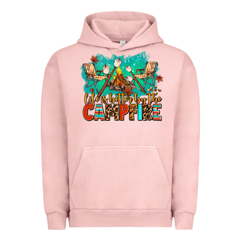 Life Is Better By The Campfire Urban Hoodie by AdoDesignShop | Teevron