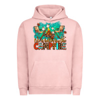 Pigment Salmon life is better by the campfire Urban Hoodie - AdoDesignShop