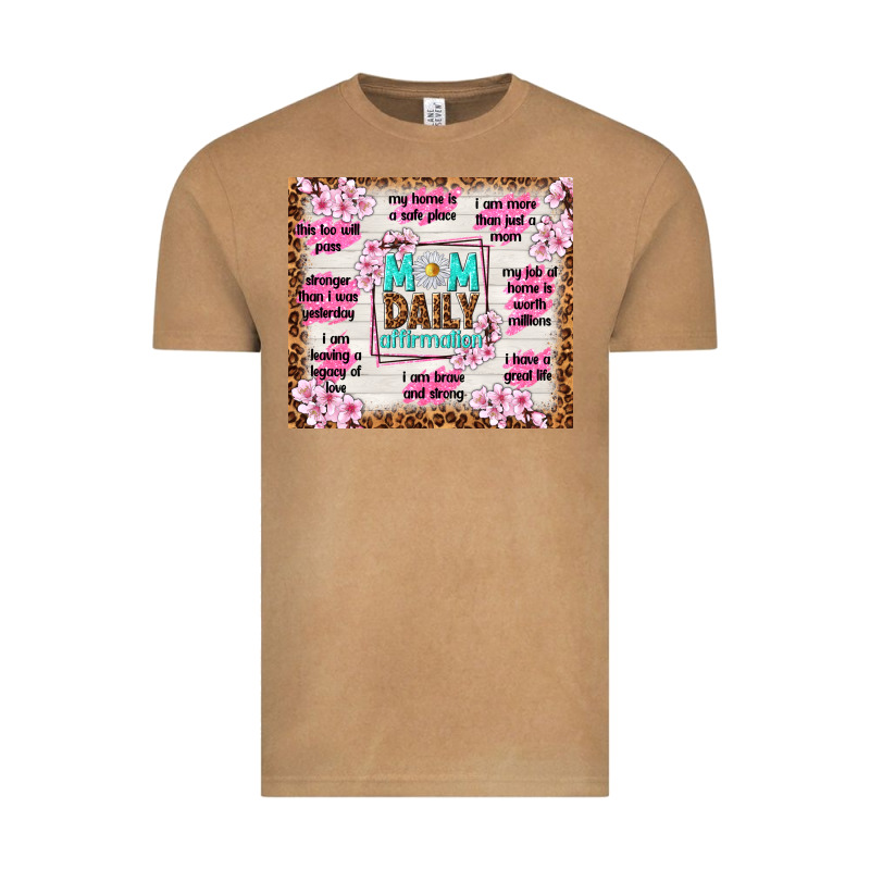 Mom Daily Affirmation Vintage Tee by TumblerDesignByShophia | Teevron