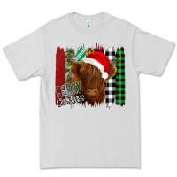 Dove Grey Merry Christmas Cow Premium Tee - Bettercallsaul