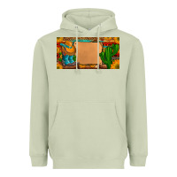 Matcha custom cowboy boots aztec sunflowers leopard license plate Heavyweight Hoodie - Artiststas