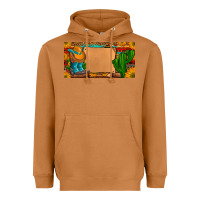 Meerkat custom cowboy boots aztec sunflowers leopard license plate Heavyweight Hoodie - Artiststas