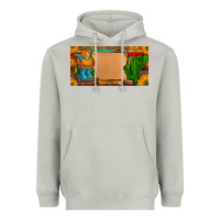 Moon Dust custom cowboy boots aztec sunflowers leopard license plate Heavyweight Hoodie - Artiststas