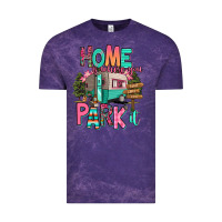 Cloud Purple home is where we park it Vintage Tee - RanaPortraitStore