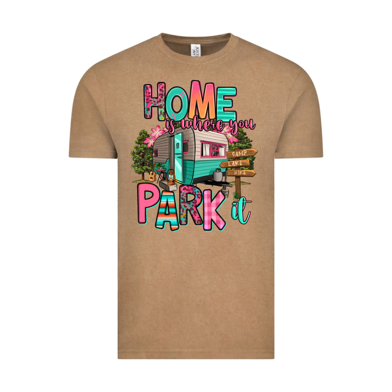 Home Is Where We Park It Vintage Tee by RanaPortraitStore | Teevron