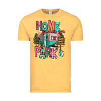 Vintage Mustard home is where we park it Vintage Tee - RanaPortraitStore