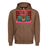 Chestnut Western Cat Mom Zipper Hoodie - LillyAllenDesigns