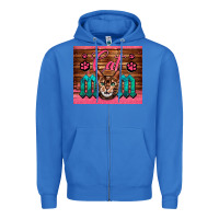 True Royal Western Cat Mom Zipper Hoodie - LillyAllenDesigns