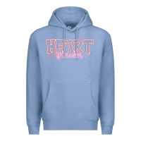 Colony Blue Heart Breaker Valentine Premium Hoodie - CowhideDigitalArt