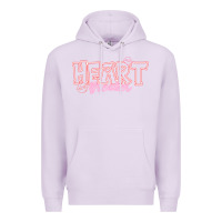 Lilac Heart Breaker Valentine Premium Hoodie - CowhideDigitalArt