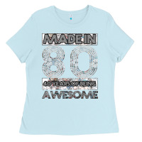 Born In 1980 Womens Ladies Tee | Teevron