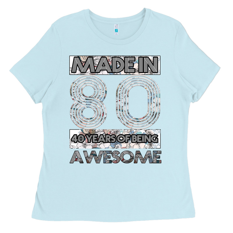 Born In 1980 Womens Ladies Tee by Bettercallsaul | Teevron