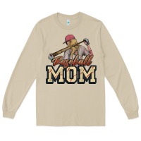 Mushroom Baseball mom Long Sleeve Tee - HowdyJamesFarm