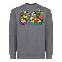 Storm Peace Love Summer Heavyweight Sweatshirt - CowhideDigitalArt