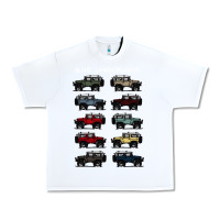 White BJ4 FJ40 Landcruiser all colors T-Shirt Birthday Gift Urban Heavy Tee - trangStudio