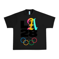 Black 2028 summer olympics Urban Heavy Tee - FloraArt