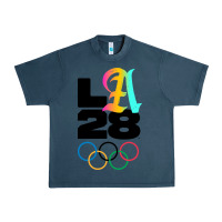 Midnight Navy 2028 summer olympics Urban Heavy Tee - FloraArt
