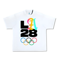 White 2028 summer olympics Urban Heavy Tee - FloraArt