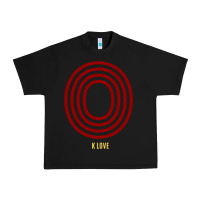 Black K Love 0 Urban Heavy Tee - FloraArt